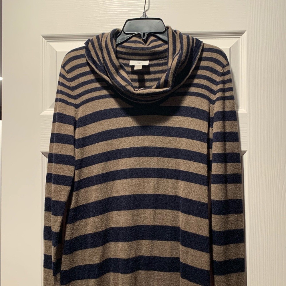 Loft Turtleneck Sweater Dress